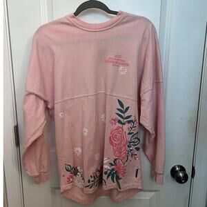 Disney Minnie Mouse Epcot International Flower Garden Spirit Jersey S whimsical